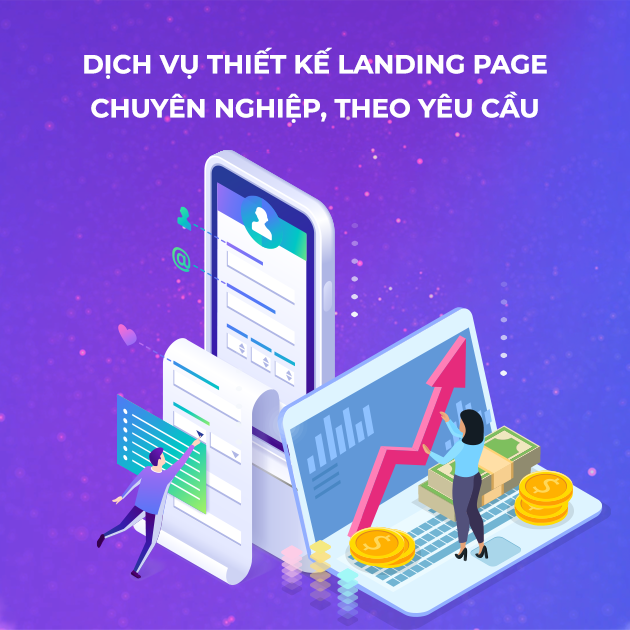 DỊCH VỤ THIẾT KẾ LANDING PAGE CHUYÊN NGHIỆP